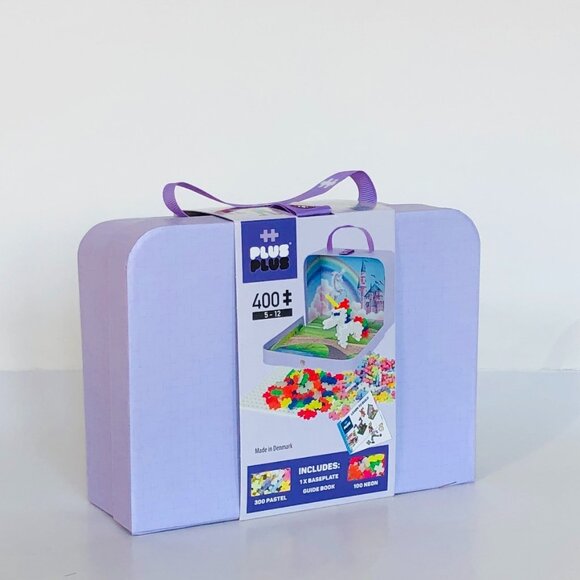 Plus-Plus Pastel 400 pieces Unicorn Fairy Tale Suitcase New Sealed Age 5+ - Picture 8 of 15